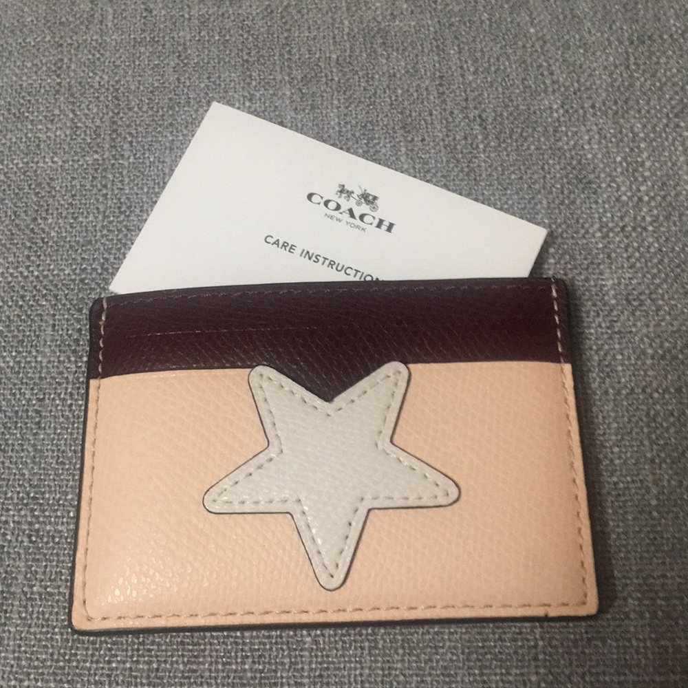Coach card wallet with star - Picture 3 of 3